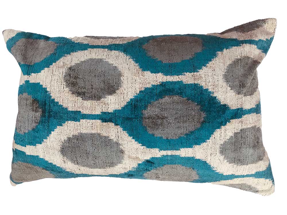 Luxury Silk Ikat Cushions from Batterbury