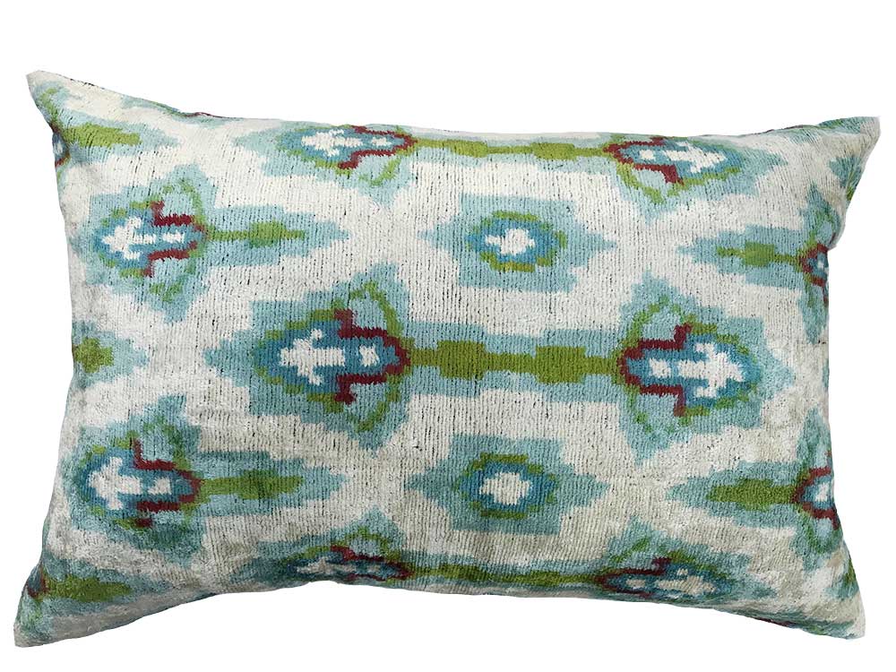 Luxury Silk Ikat Cushions from Batterbury